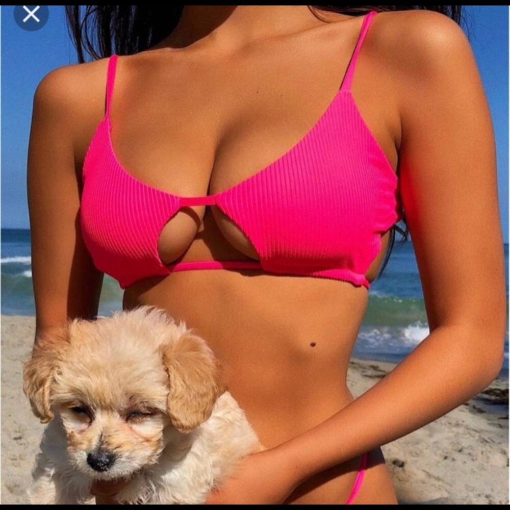 Willa hot pink bikini set NWOT